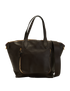 Very Slouchy Tote, &pound;220, Handbags, Brown, Leather, Front view
